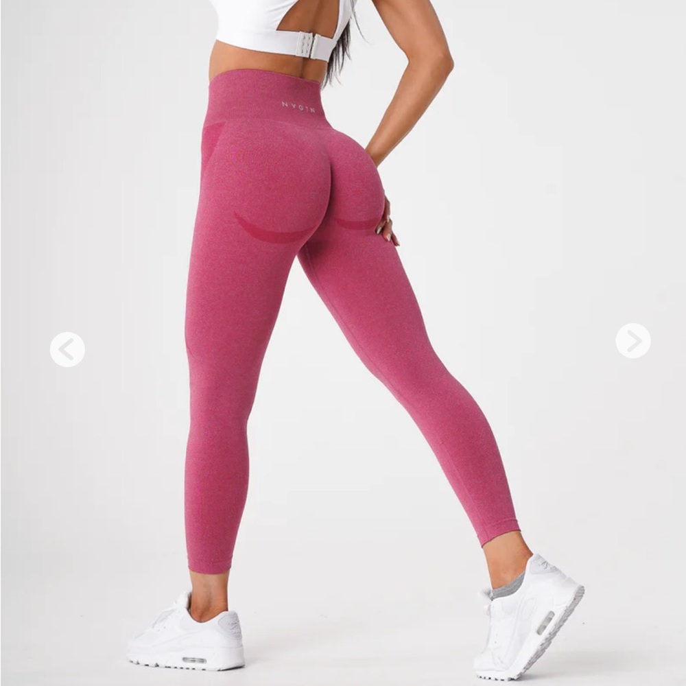 Pink NVGTN size small leggings